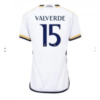 Real Madrid Federico Valverde #15 Replika Hemmatröja Dam 2023-24 Kortärmad